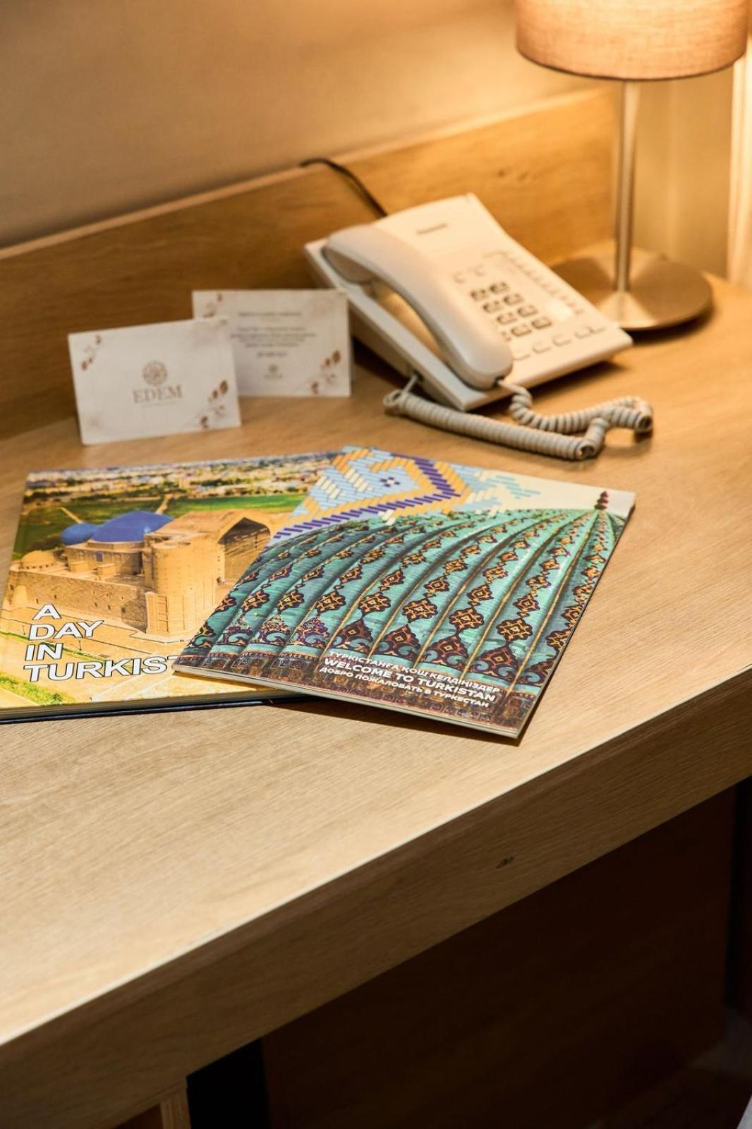 Edem Hotel Turkistan Zewnętrze zdjęcie